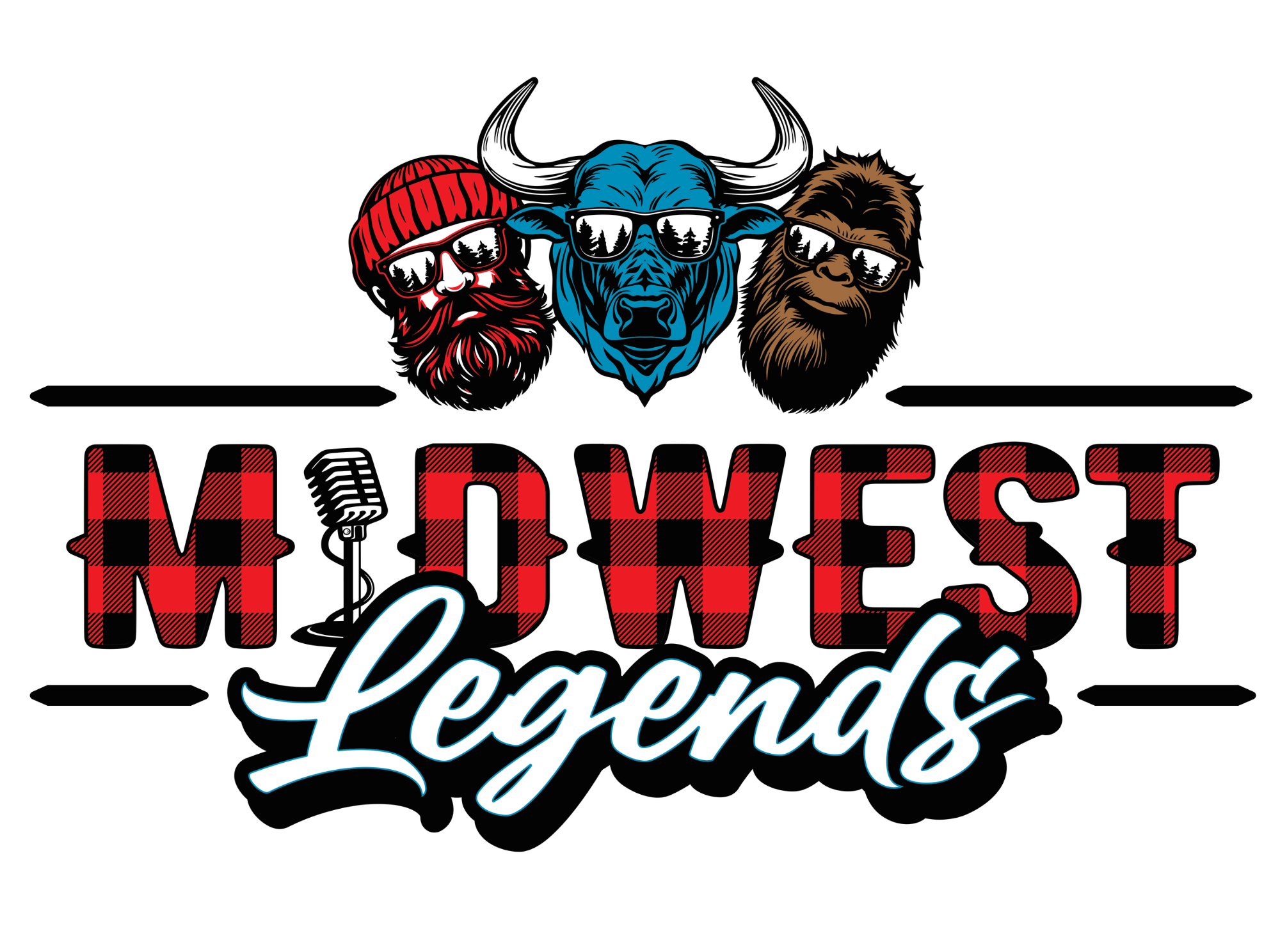 Midwest Legends podcast logo